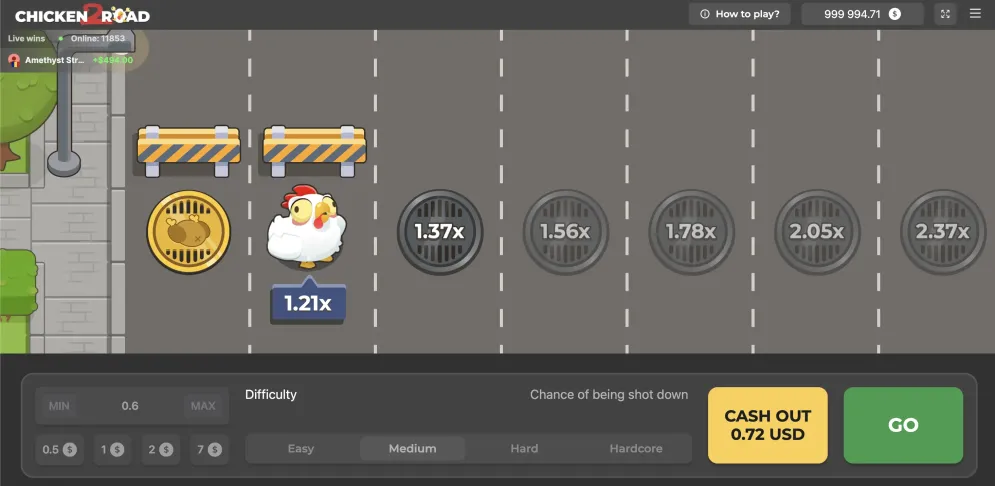 Chicken Road 2 gameplay